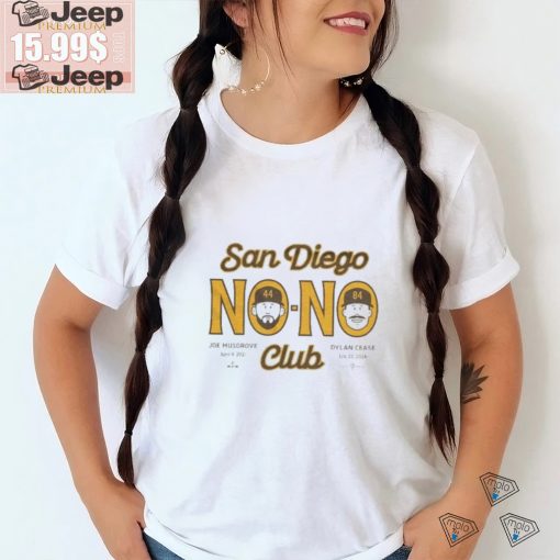 Official Joe Musgrove And Dylan Cease San Diego No No Club T Shirt