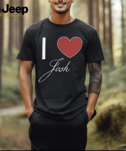 Official Joshfanpage888 I Love Josh Limited Shirt