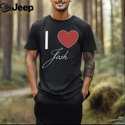 Official Joshfanpage888 I Love Josh Limited Shirt