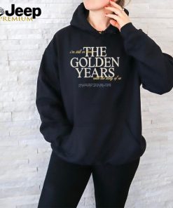 Official Joshua Bassett The Golden Years Lyric New Shirt