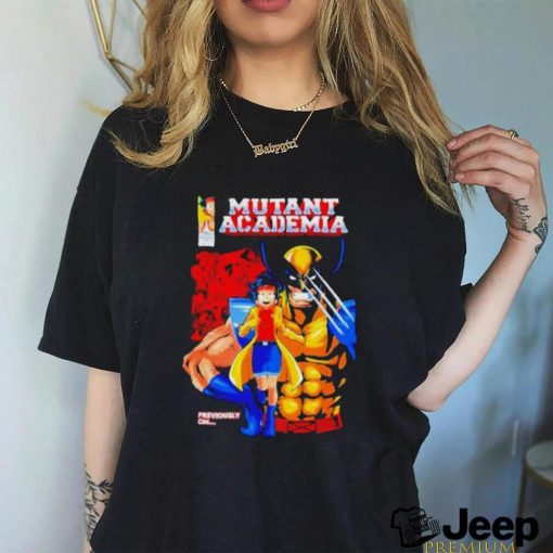 Official Jubilee And Wolverine Mutant Academia Shirt