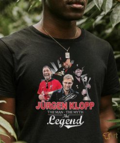 Official Jurgen Klopp The Man The Myth The Legend T Shirt