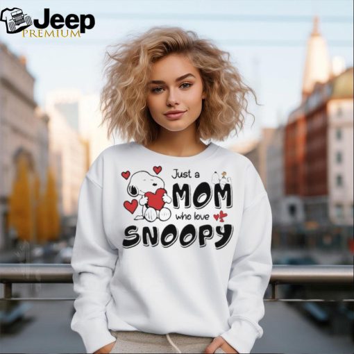 Official Just A Mom Who Love Snoopy Mother’s Day Shirt