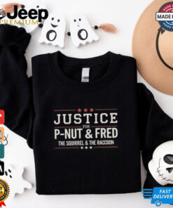 Official Justice For P Nut The Squirrel and Fred The Raccoon Shirt