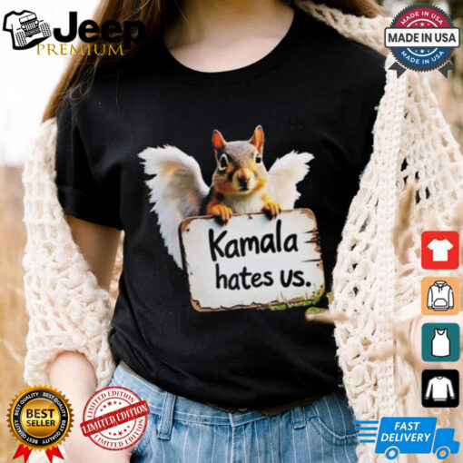 Official Justice For Peanut Comma la Hates Us 2024 Shirt