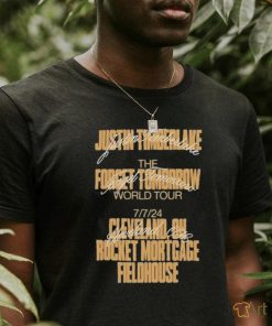 Official Justin Timberlake Cleveland Tour Event Shirt