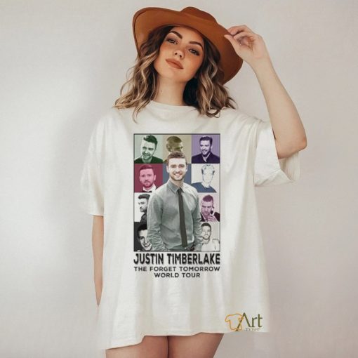 Official Justin Timberlake The Forget Tomorrow World Tour Eras Tour Shirt