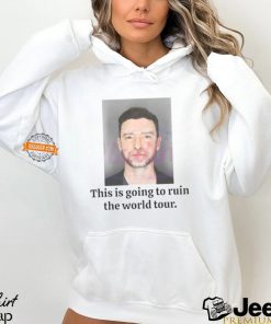 Official Justin Timberlake This Is Going To Ruin The World Tour shirt