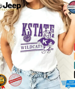 Official K State Wildcat Vintage Dark House t shirt