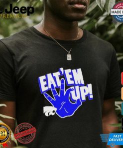 Official K state Eat ’em Up Cats Logo Shirt