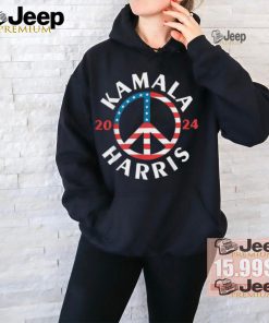 Official Kamala Harris 2024 usa peace T shirt