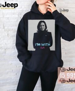 Official Kamala Harris I’m With Her photo t shirt