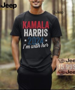 Official Kamala Harris I’m with her I’m with her America 2024 T shirt