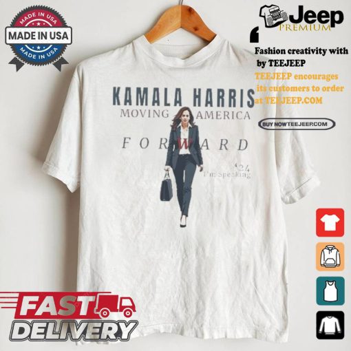 Official Kamala Harris Moving America Forward I’m Speaking ’24 Shirt