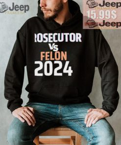 Official Kamala Harris Prosecutor Vs Felon 2024 t shirt