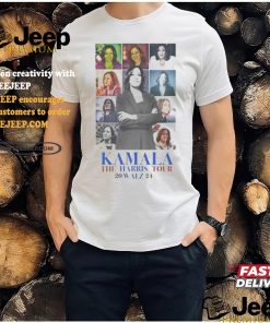 Official Kamala Harris The Harris Tour Walz 2024 Era Tour T shirt