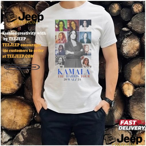 Official Kamala Harris The Harris Tour Walz 2024 Era Tour T shirt