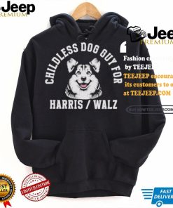 Official Kamala Harris and Tim Walz Childless Dog Guy Harris Walz 2024 Unisex T Shirt