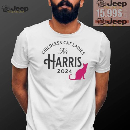 Official Kamala harris childless cat lady comfort colors shirt