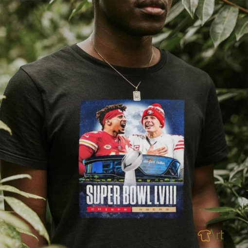 Official Kansas City Chiefs And San Francisco 49ers For The Super Bowl LVIII Is Set Classic T Shirt