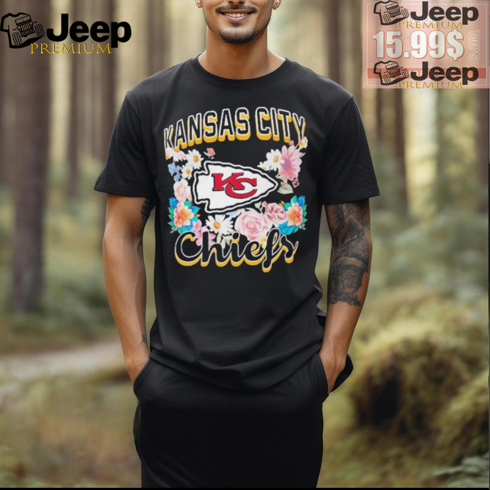 Official Kansas City Chiefs Flowers Team Logo Shirt