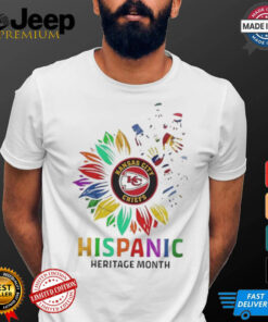 Official Kansas City Chiefs Happy Hispanic Heritage Month shirt