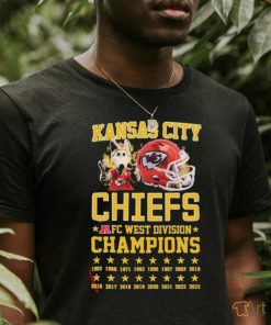 Official Kansas City Chiefs Mascot 8 Straight AFC West Division Champions shirt