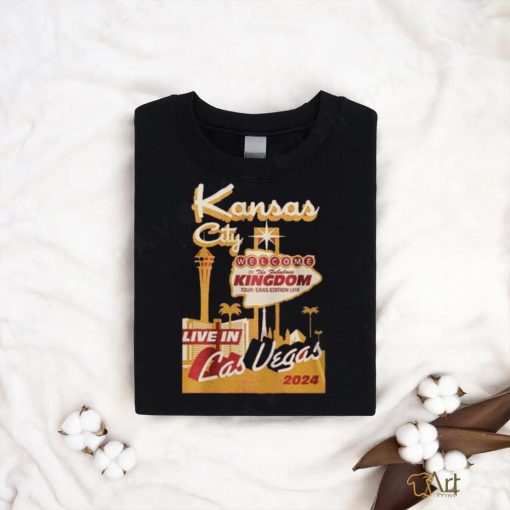 Official Kansas City Chiefs Welcome To The Fabulous Kingdom Tour Eras LVIII Live In Las Vegas 2024 Shirt