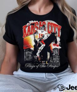 Official Kansas City Reign Of The Reapers T Shirt