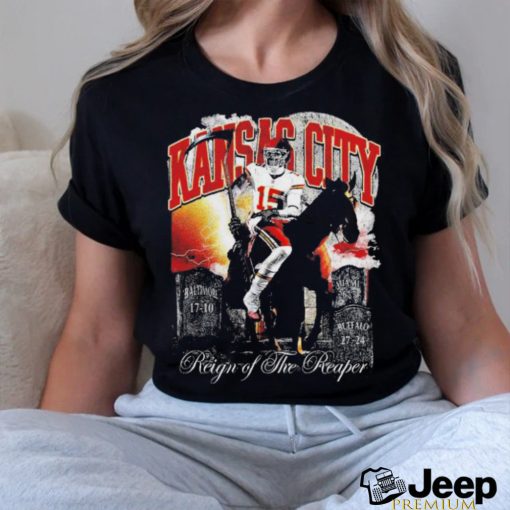 Official Kansas City Reign Of The Reapers T Shirt