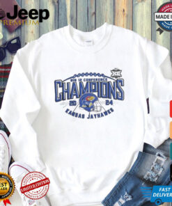 Official Kansas Jayhawks 2024 Big 12 Conference Football Champions Shirt