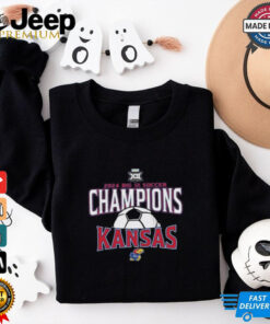 Official Kansas Jayhawks 2024 Big 12 Women’s Soccer Tournament Champions T Shirt