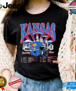 Official Kansas Jayhawks 2024 Kansas Football Concert Tour Shirt