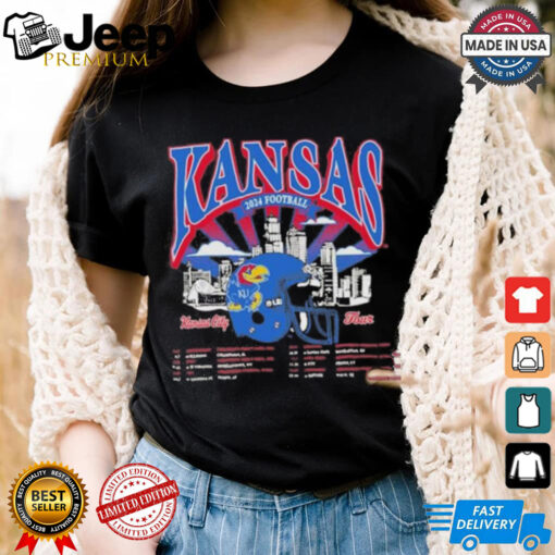 Official Kansas Jayhawks 2024 Kansas Football Concert Tour Shirt