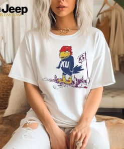 Official Kansas Jayhawks Vintage Rare Rivalry Mascot T shirt