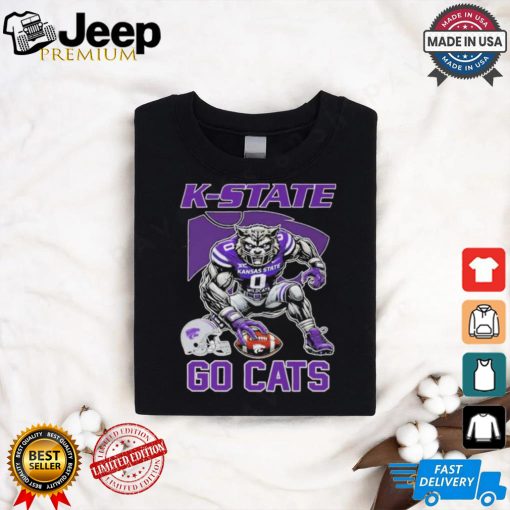 Official Kansas State Wildcat Football 2024 Go Cats T Shirt