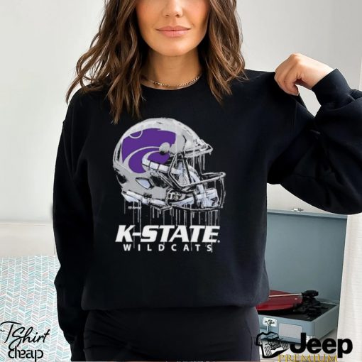 Official Kansas State Wildcats Infant Dripping Helmet T Shirt