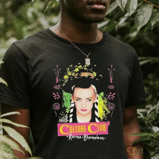 Official Karma Chameleon Boy George T shirt