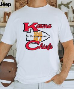 Official Karma Is The Guy On The Chiefs Travis Kelce 87 2024 T shirt