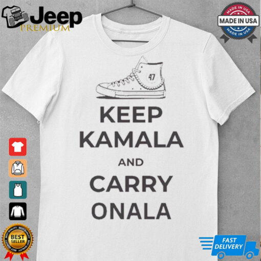 Official Keep Kamala And Carry Onala Election 2024 Shirt