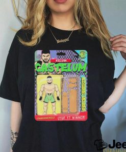 Official Kelvin Gastelum Kg Action Figure Shirt