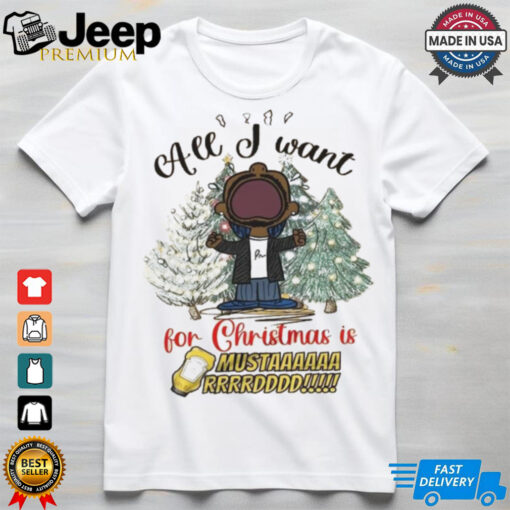 Official Kendrick Lamar 2024 Mustard Is All I Want For Christmas Shirt