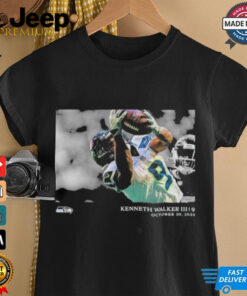 Official Kenneth Walker III Seattle Seahawks NFL Flash Features Week 7 T Shirt