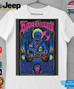 Official King Gizzard And The Lizard Wizard November 20 2024 The St. Augustine Amphitheatre In St Augustine FL Shirt