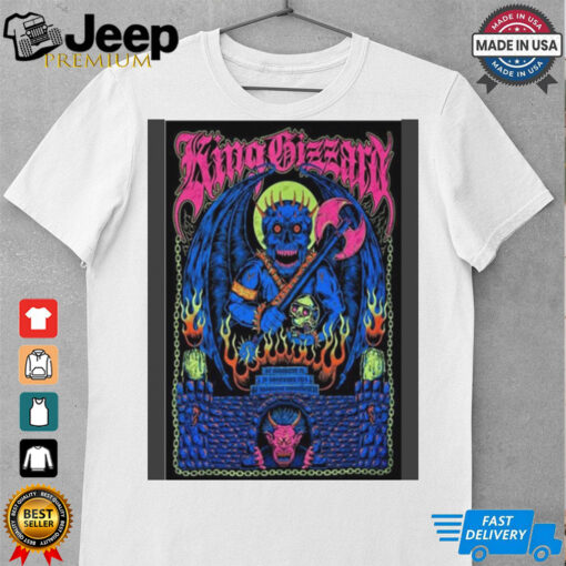 Official King Gizzard And The Lizard Wizard November 20 2024 The St. Augustine Amphitheatre In St Augustine FL Shirt