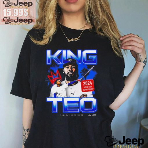 Official King Teo Teoscar Hernández MLB Los Angeles Dodgers t shirt