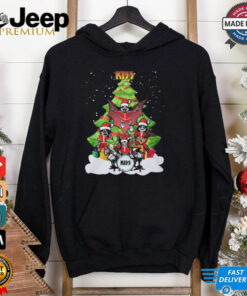 Official Kiss Brand Merry Christmas Tree 2024 Shirt