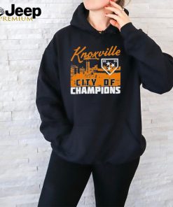 Official Knoxville 2024 City of Champions Graphic shirt