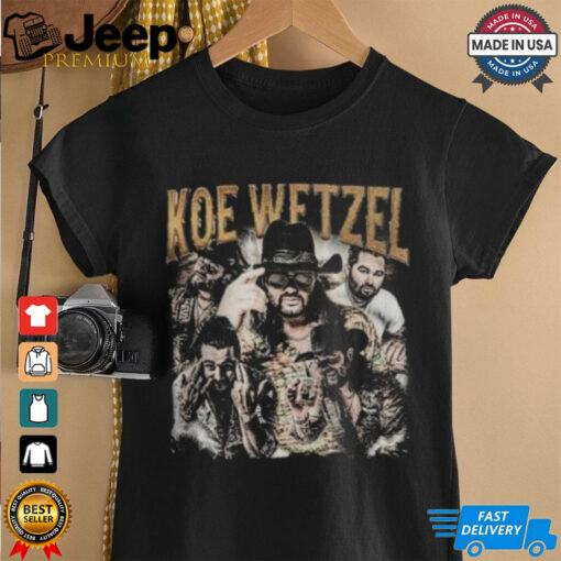 Official Koe Wetzel 90s Vintage Tour 2024 T shirt