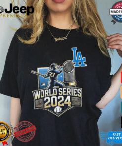 Official LA Dodgers 2024 World Series – Celebrate The Dodgers Championship Win Art t shirt